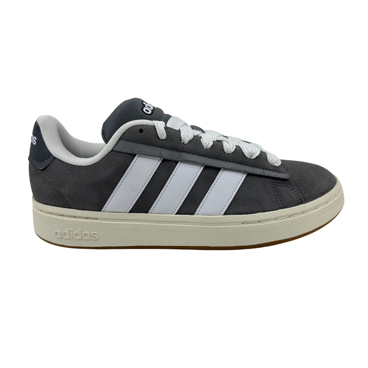 Adidas Grand Court Alpha 00s Grey Cloud White Mens Athletic Sneaker
