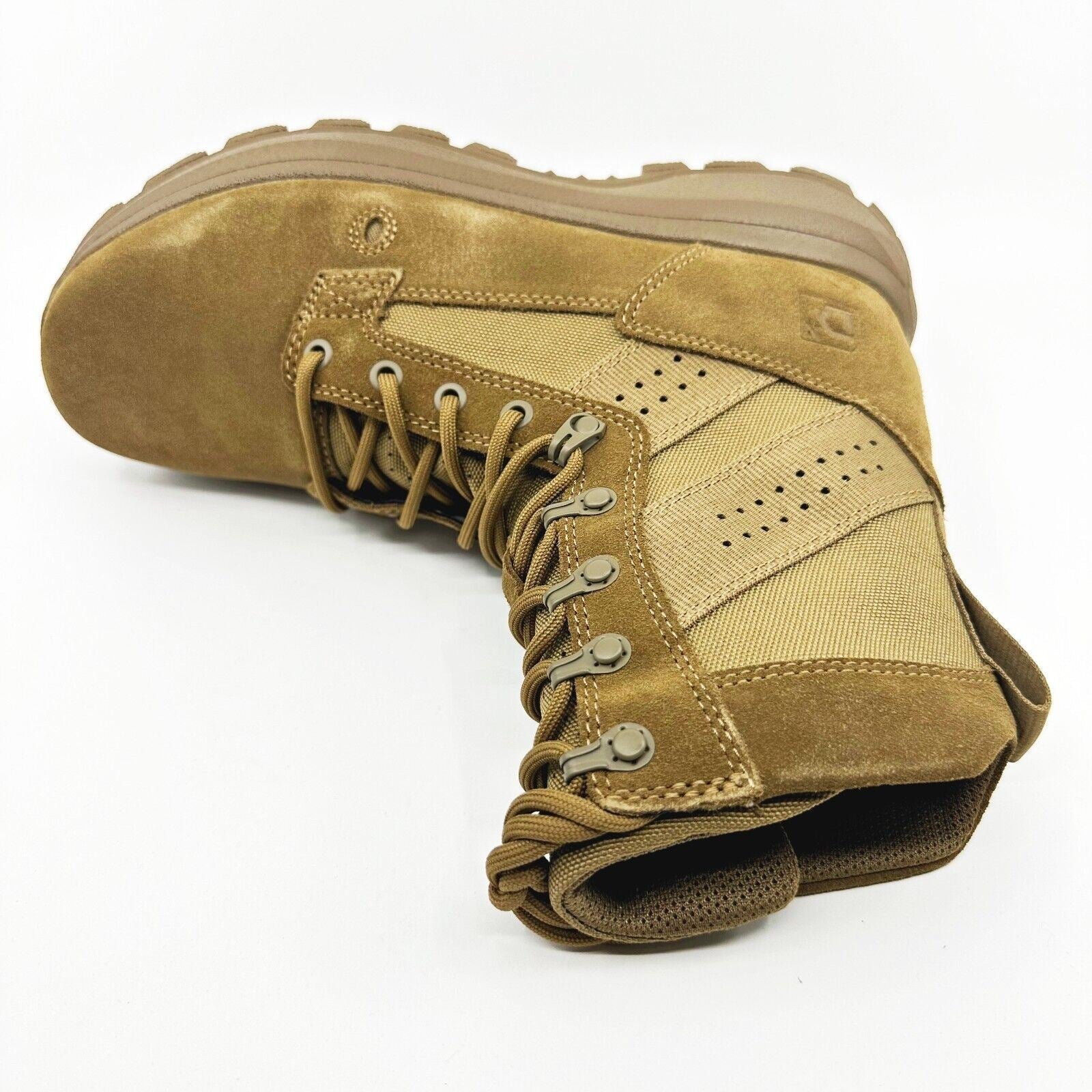 Deckers X Lab M DX-G8 Coyote Brown Camo Mens Wide Width 8" Military Boots