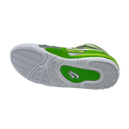 Nike Air Digs High Green White Metallic Silver Womens Athletic Sneaker