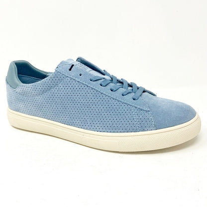 Clae Bradley Perf Steel Suede Cream  Mens Premium Casual Sneakers