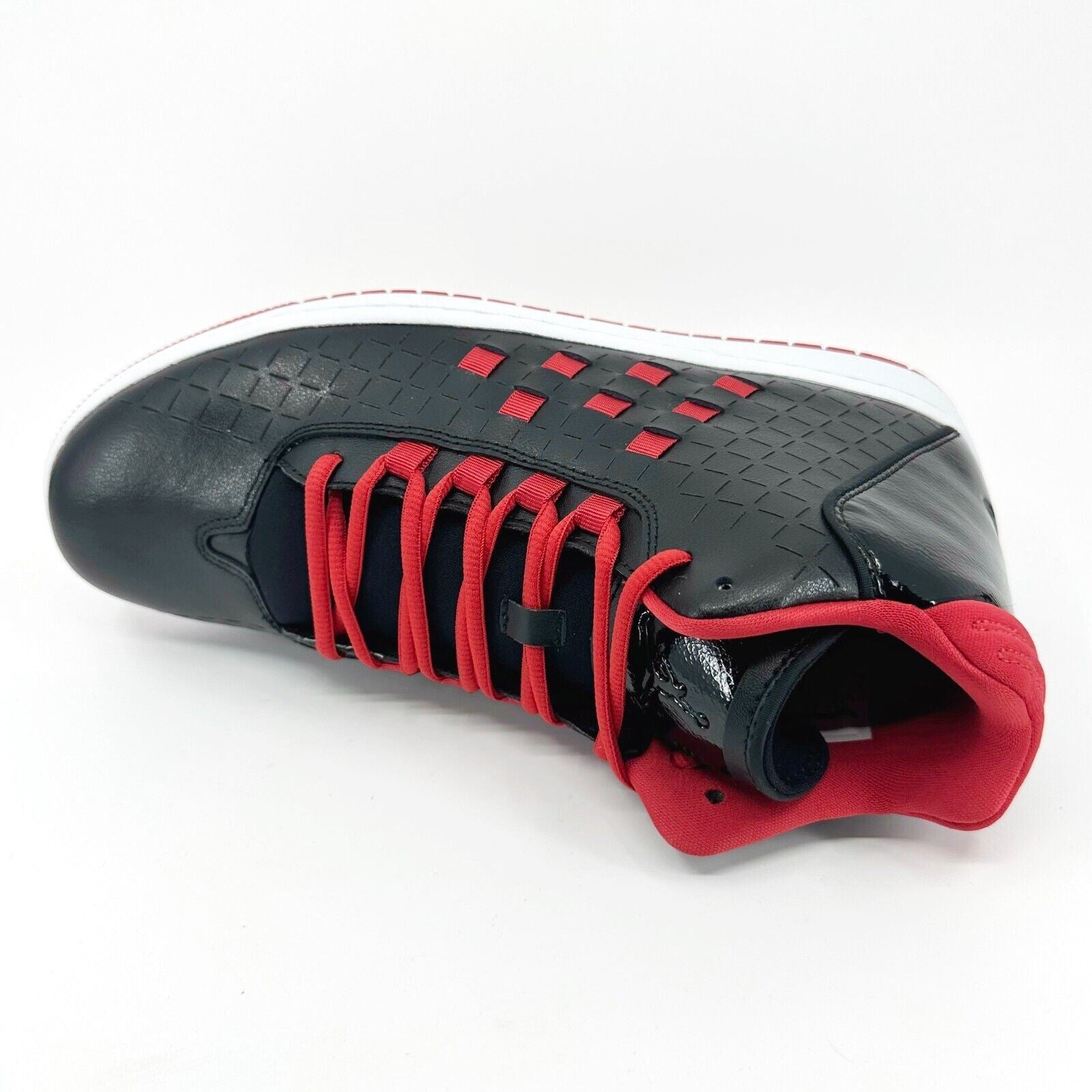 Jordan Illusion Black University Red White Mens Size 9.5 Sneakers 705141 001