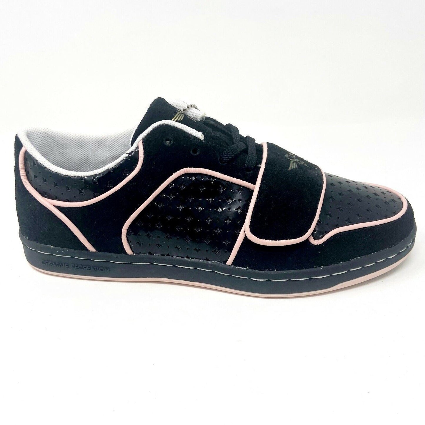 Creative Recreation Cesario Lo Black baby Pink Youth Kids Sneakers