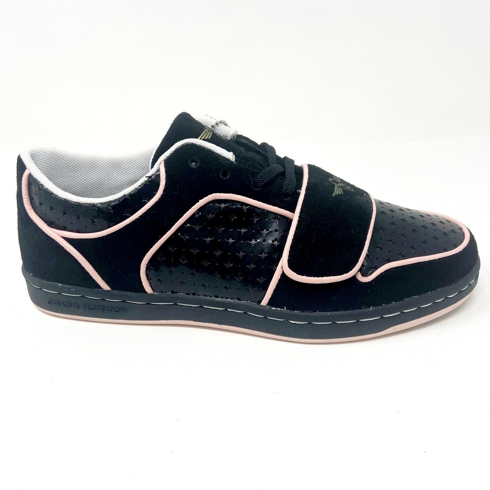 Creative Recreation Cesario Lo Black baby Pink Youth Kids Sneakers