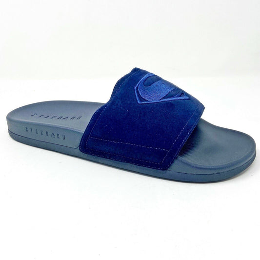 STNDRD Standard Monaco Justice League DC Comics Superman Blue Womens Sandals