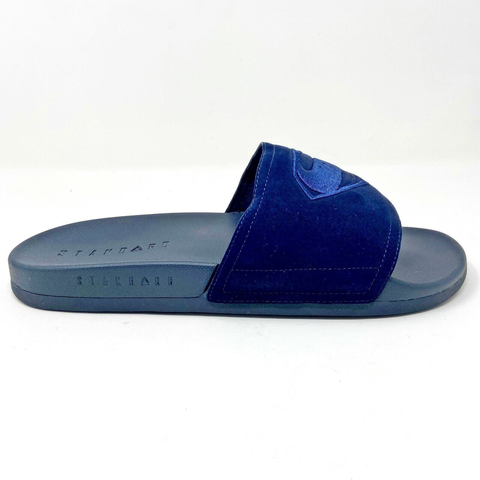 STNDRD Standard Monaco Justice League DC Comics Superman Blue Womens Sandals