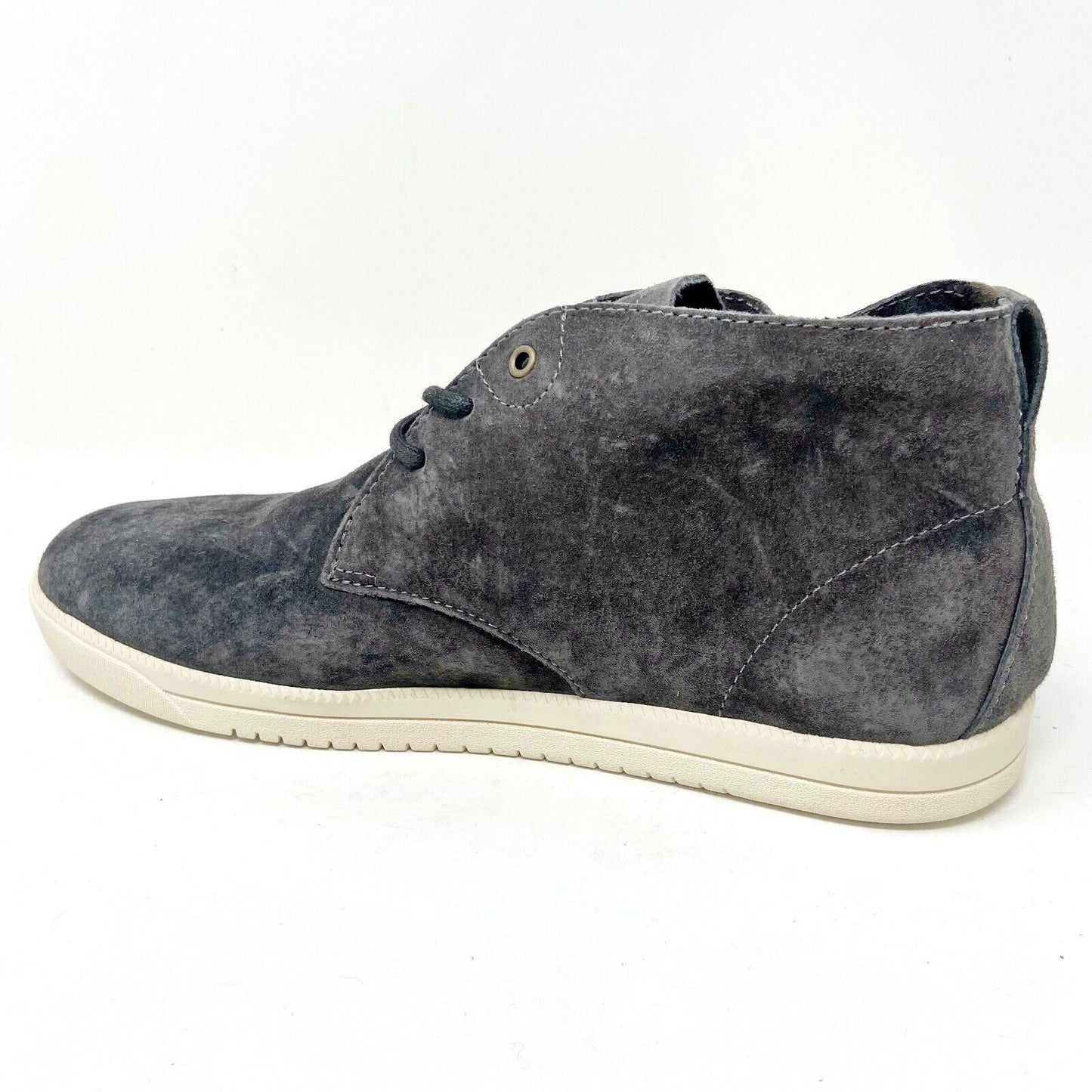 Clae Strayhorn Unlined Dark Charcoal Suede Mens Premium Casual Shoes Sneakers