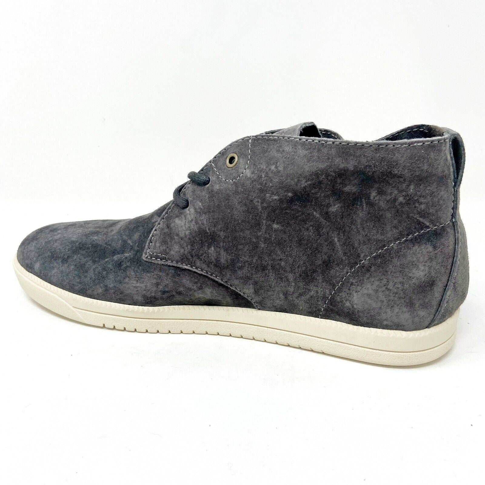 Clae Strayhorn Unlined Dark Charcoal Suede Mens Premium Casual Shoes Sneakers