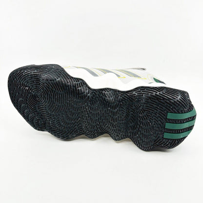 Adidas Exhibit B Mid Candace Gray Green Womens Basketball Sneakers GZ2378