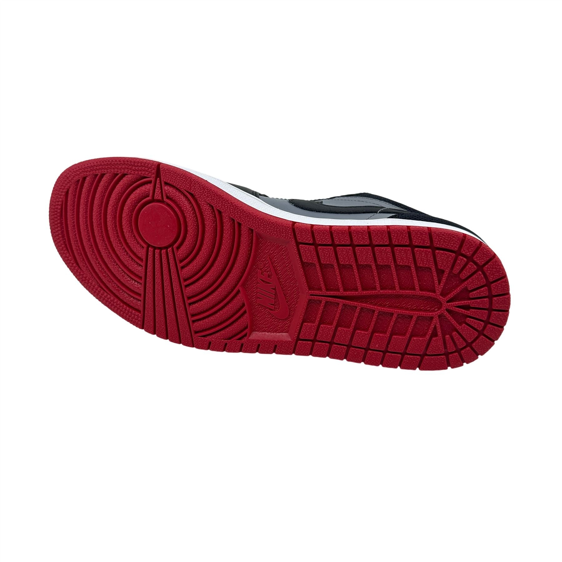Jordan 1 Low Black Gym Red Cool Grey Mens Athletic Sneaker