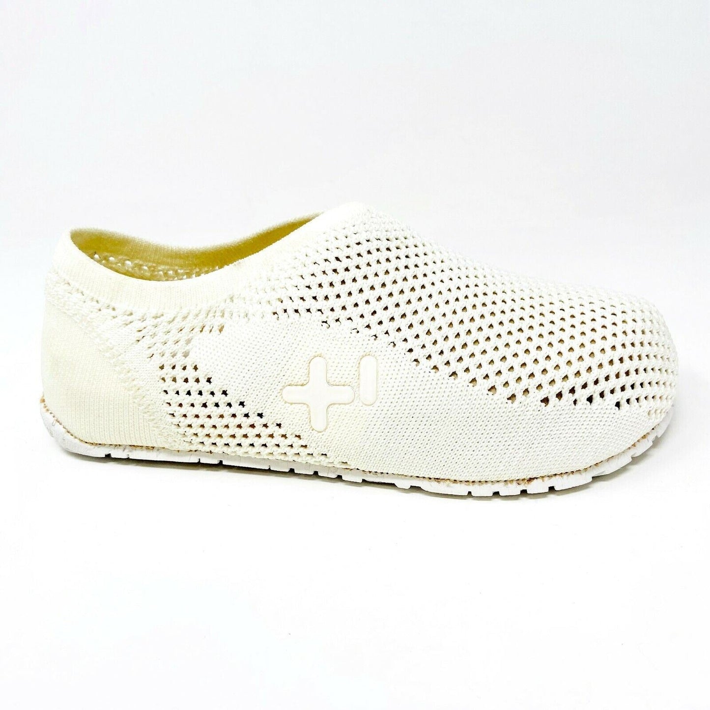 OTZ Shoes Espadrille Knit Textile White Womens Slip On Casual Shoes 74241 100