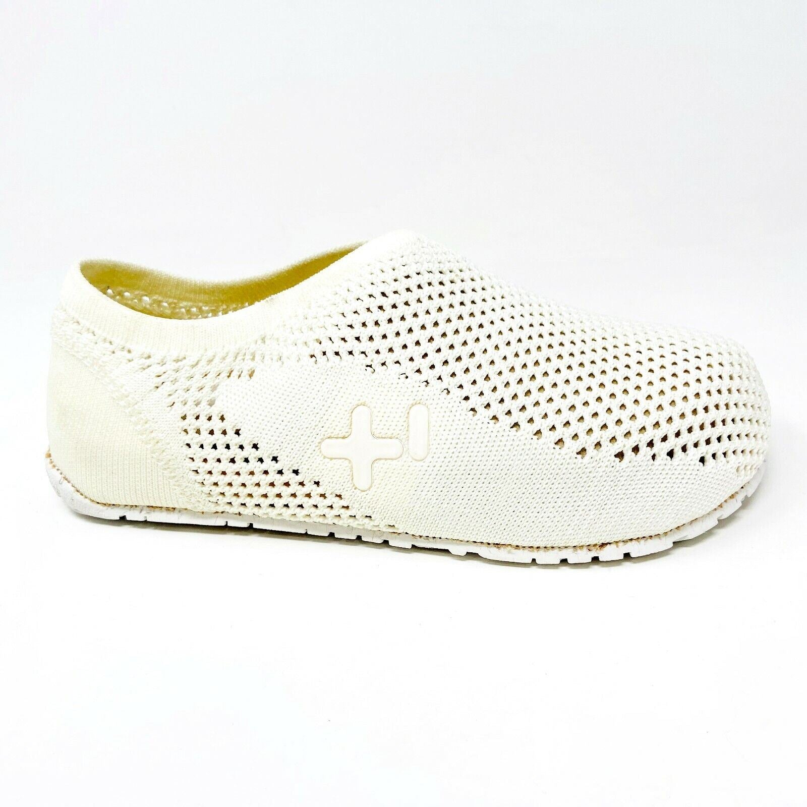 OTZ Shoes Espadrille Knit Textile White Womens Slip On Casual Shoes 74241 100