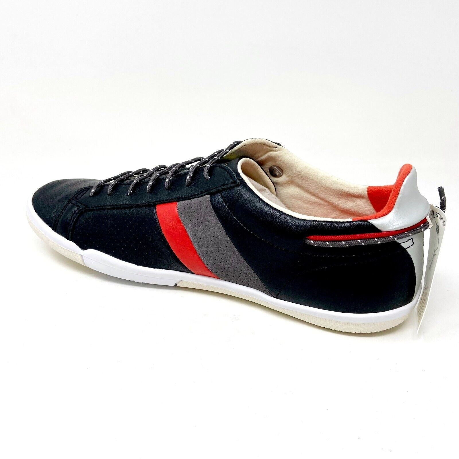 Plae Mulberry Black First Edition Full Grain Leather Mens Shoes 552010 010