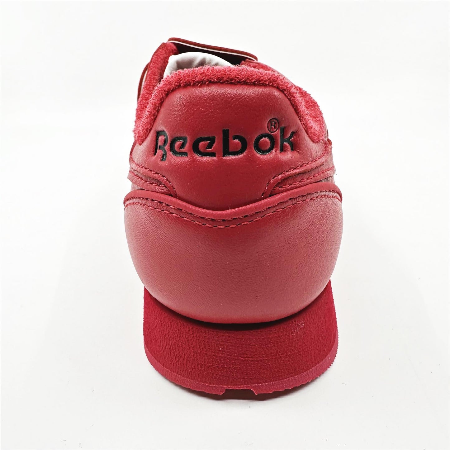 Reebok Classic Leather x Eames Office Vector Red Black Mens Athletic Sneaker