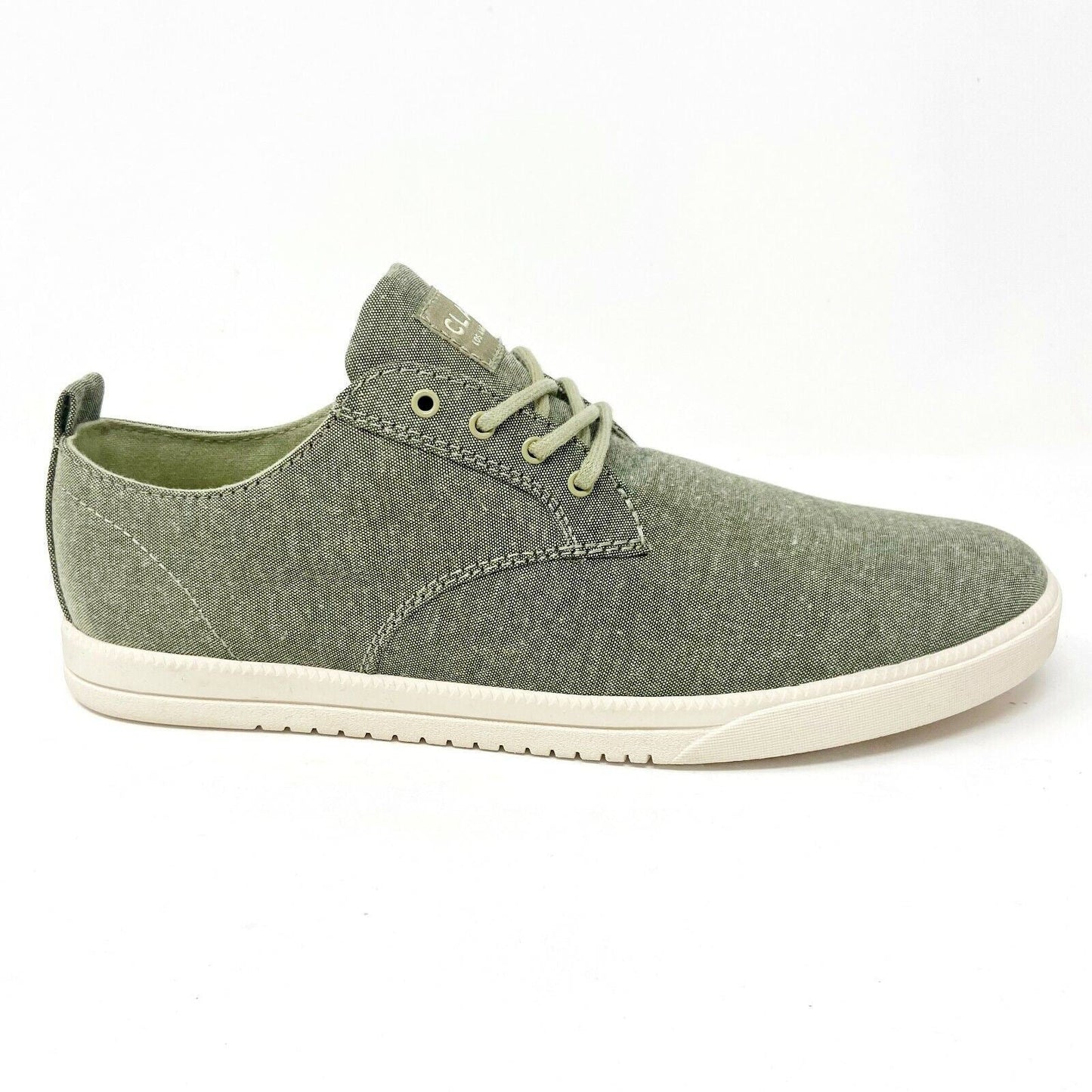 Clae Ellington Textile Aloe Green Mens Casual Sneakers