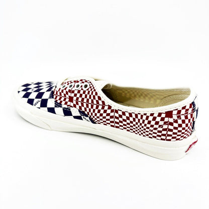 Vans Vault OG Authentic LX (Canvas) Logo Check Violet Indigo Racing Mens Sneaker