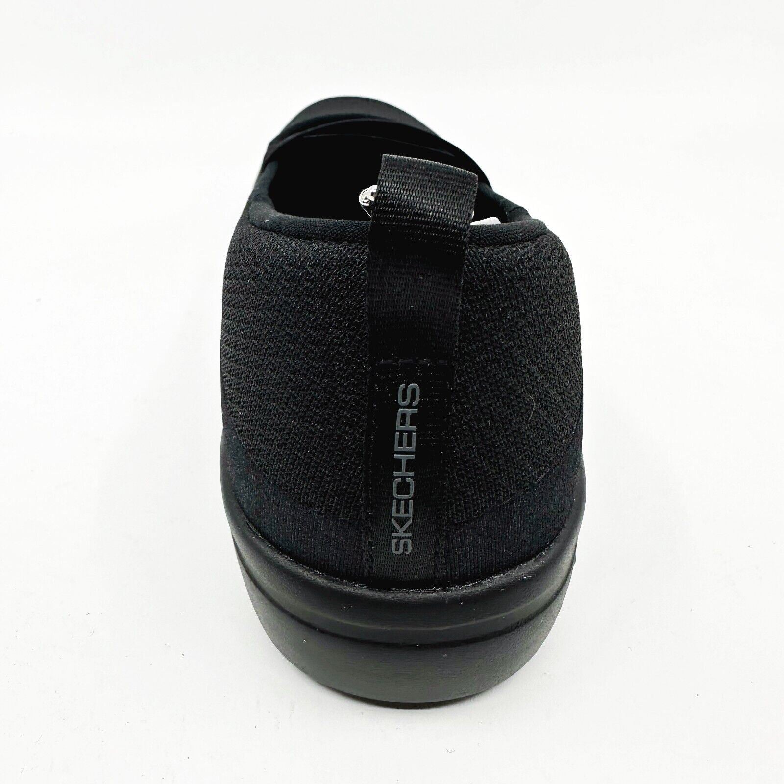 Skechers Arch Fit Uplift Mindful Black Womens Size 5.5 Slip On Shoes