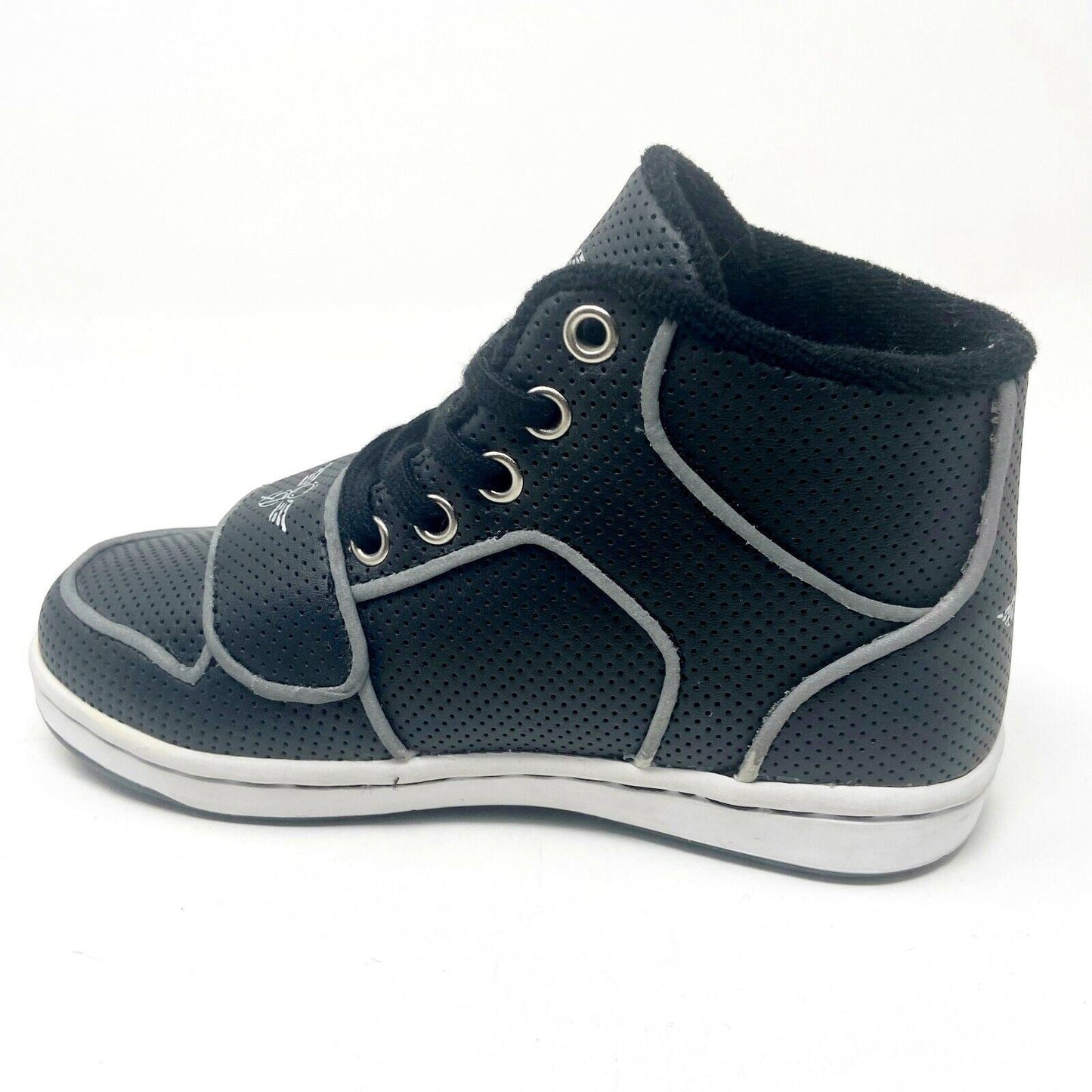 Creative Recreation Cesario Black Silver Youth Kids Sneakers