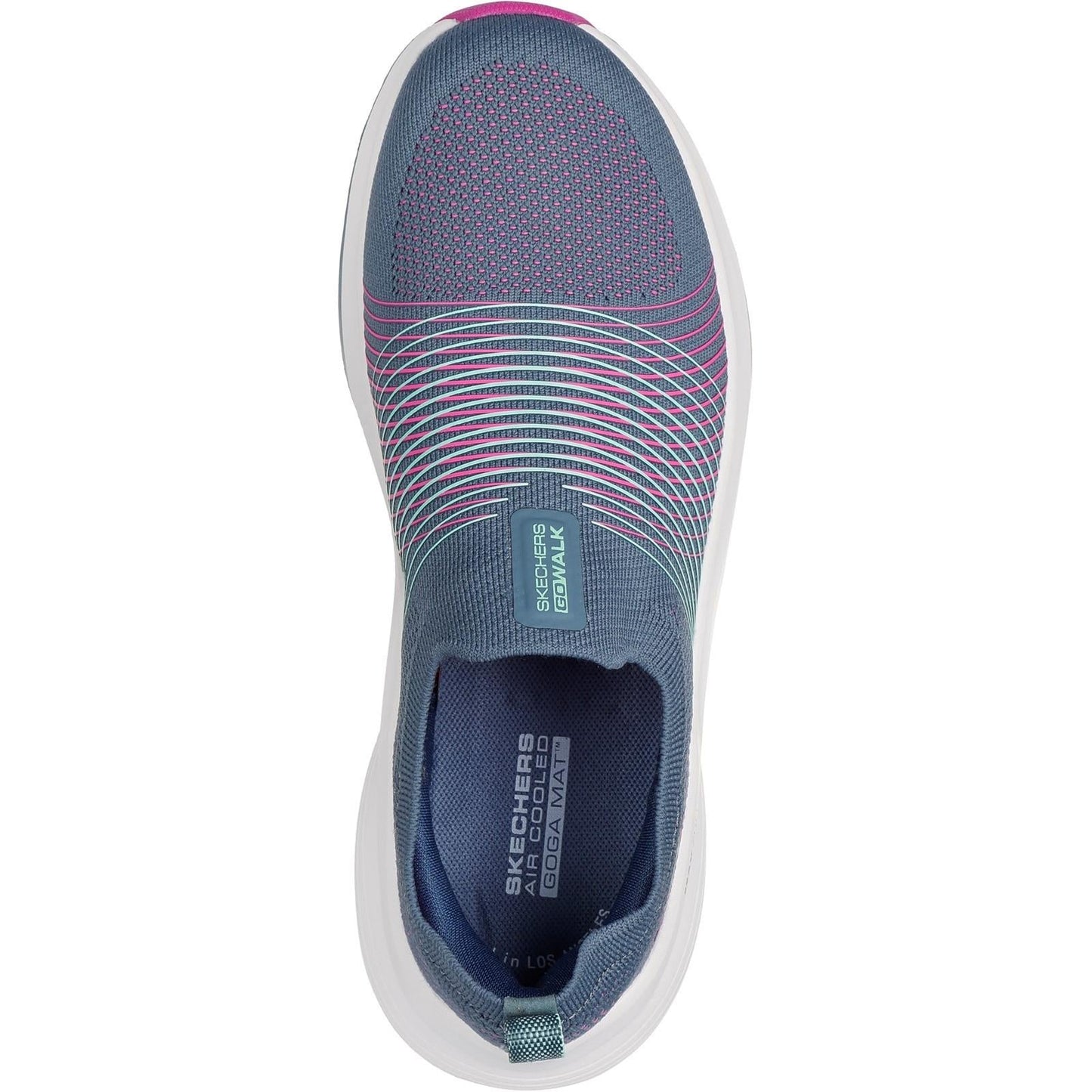 Women's Wide Fit Skechers 125052 Go Walk Max Walker Sally Trainers