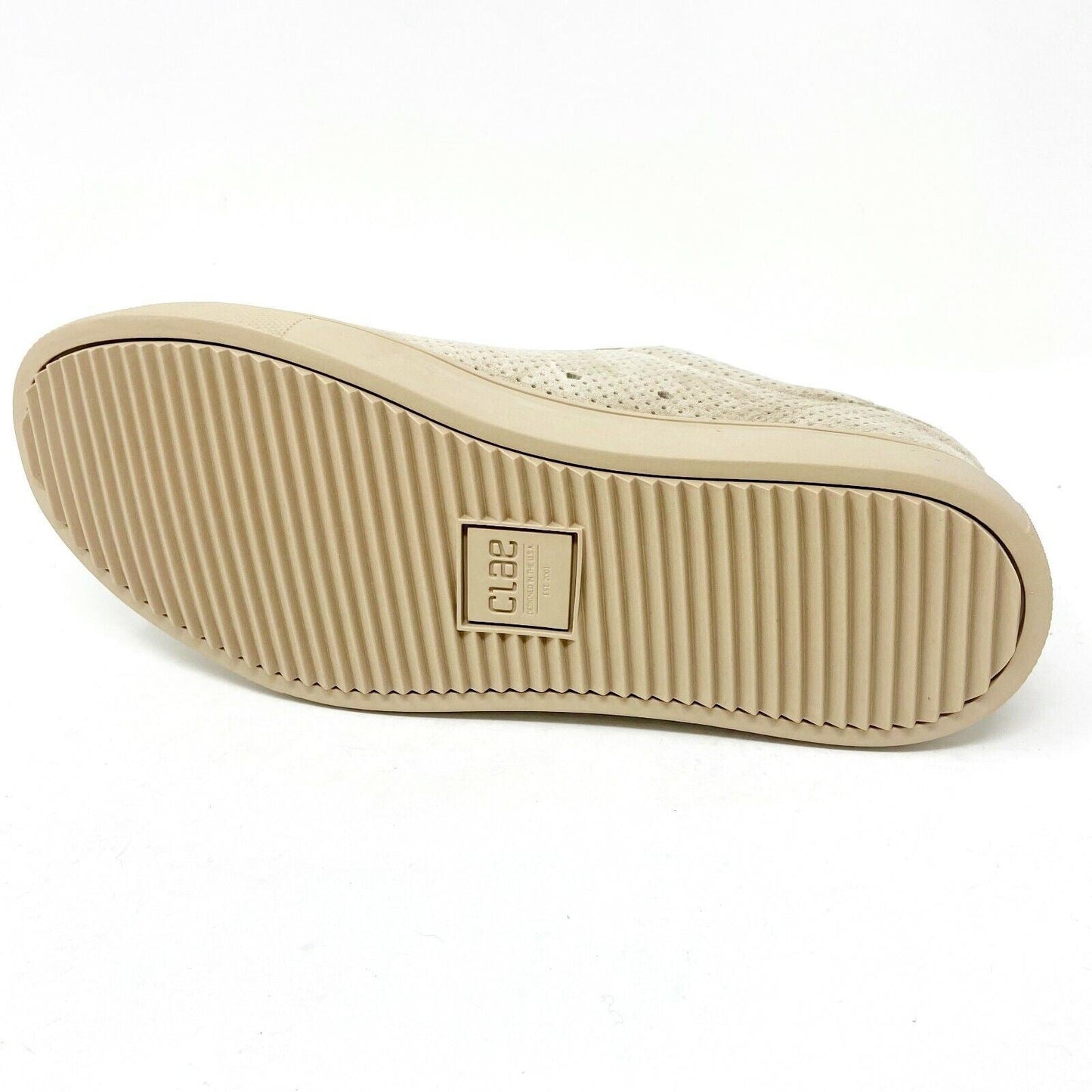 Clae Bradley Light Tan Suede Mens Premium Sneakers