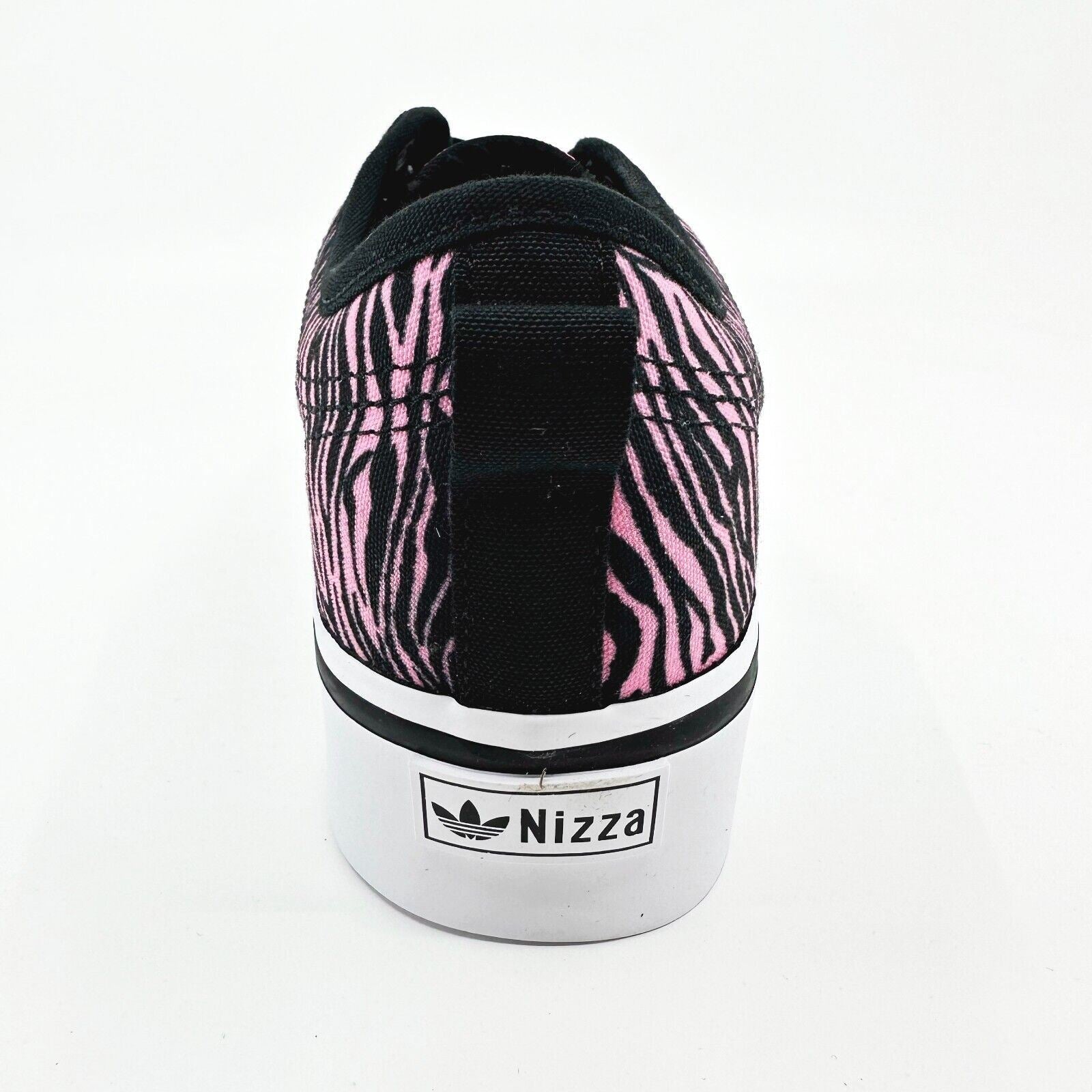 Adidas Originals Nizza Platform Black Yellow Pink Zebra Womens Sneakers IE9626