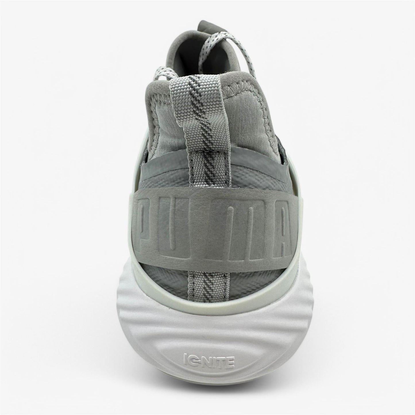 PUMA Ignite Pwradapt Caged Gray Violet Silver Mens Wide Waterproof Golf Shoes