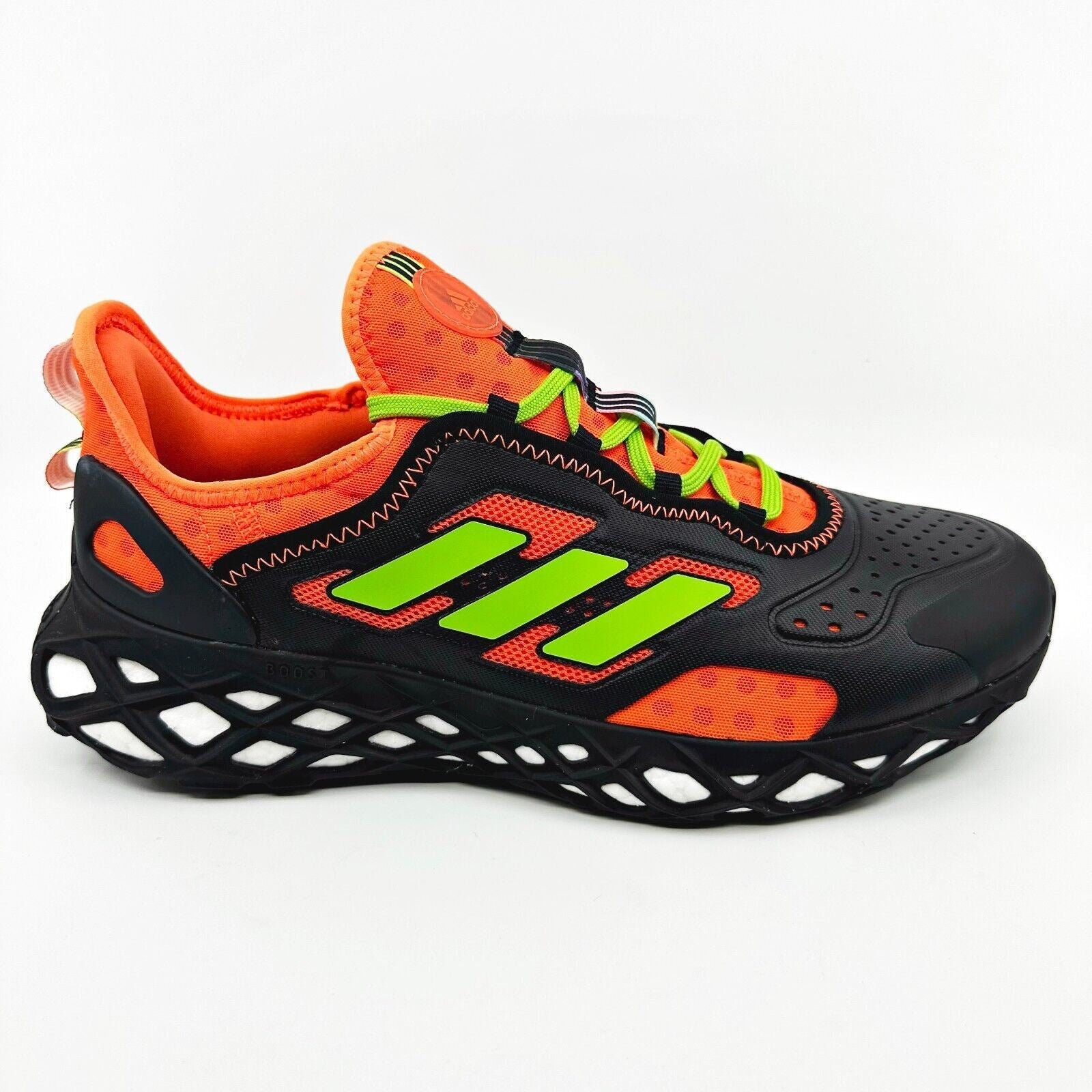 Adidas x Rich Mnisi Web Boost Black Orange Green Mens Sneakers IF5282
