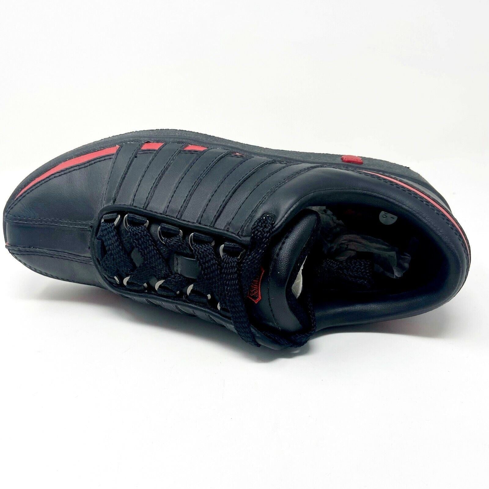 K-Swiss Ramli Black Red Child  Kids Casual Sneakers 8485004