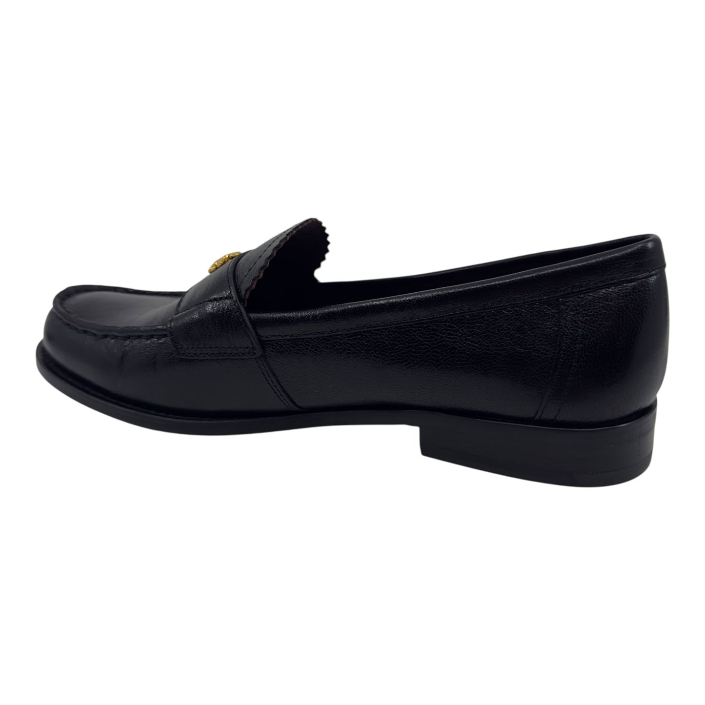 Tory Burch Classic Loafer Perfect Black Womens Casual Goat Leather Loafer
