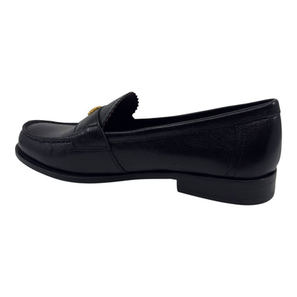 Tory Burch Classic Loafer Perfect Black Womens Casual Goat Leather Loafer