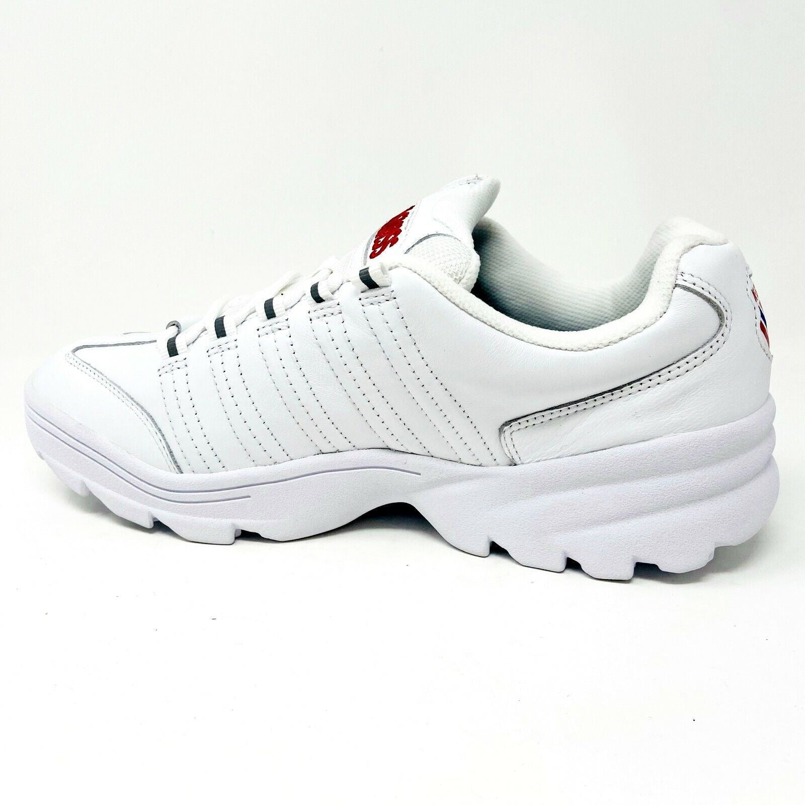 K-Swiss Altezo White Corporate Mens Size 7.5 Athletic Sneakers 06383 134