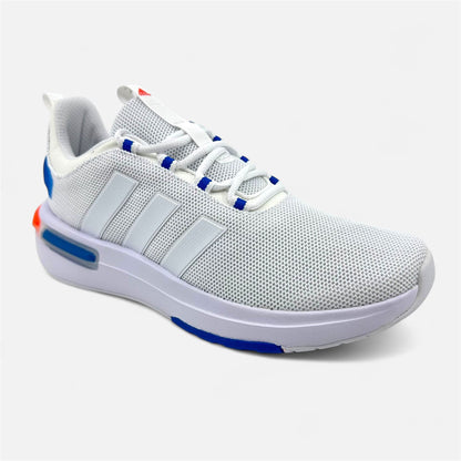 Adidas Racer TR23 Cloud White Bright Royal Mens Athletic Sneaker