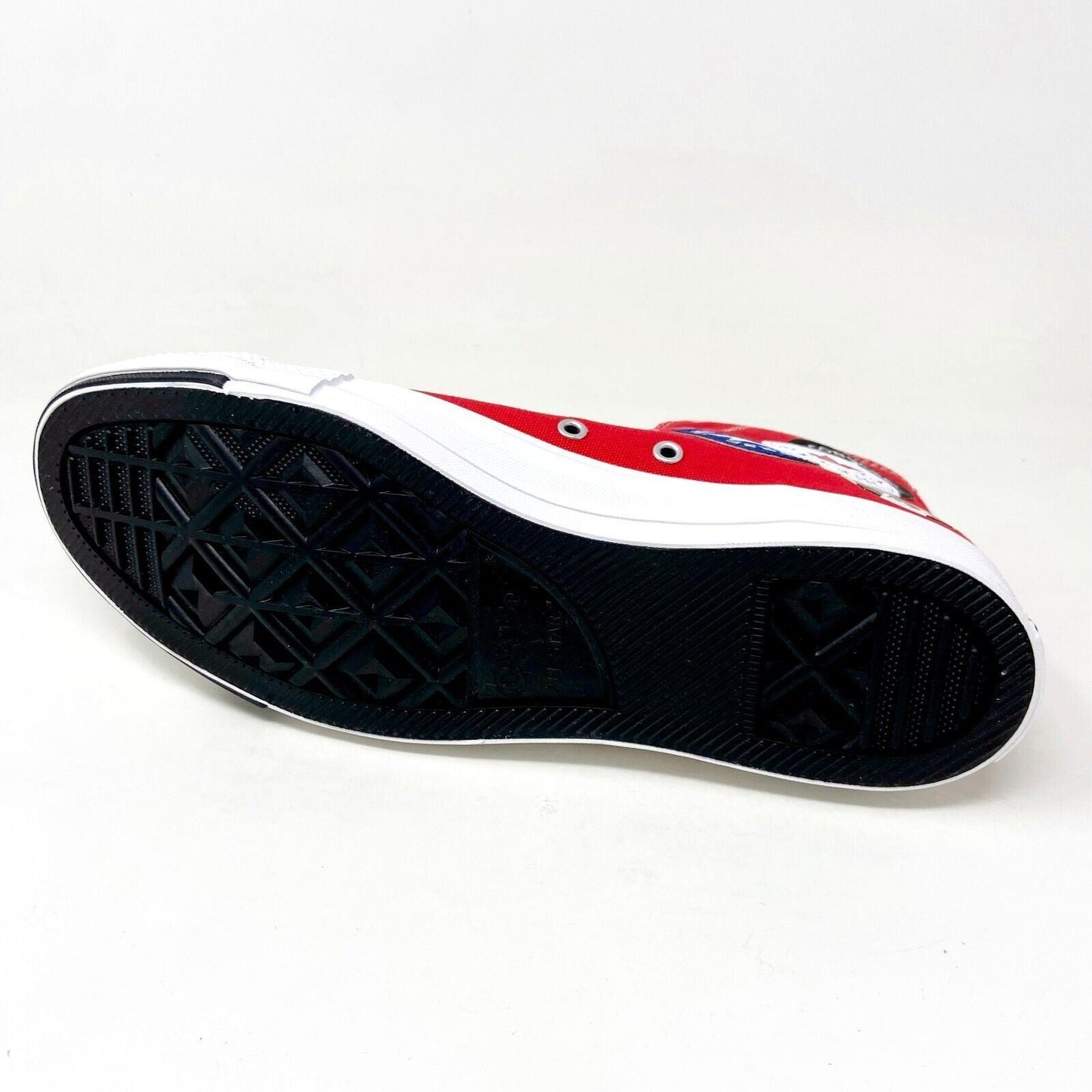 Converse CTAS Hi Logo Play University Red Black Mens Casual Shoes 166736C