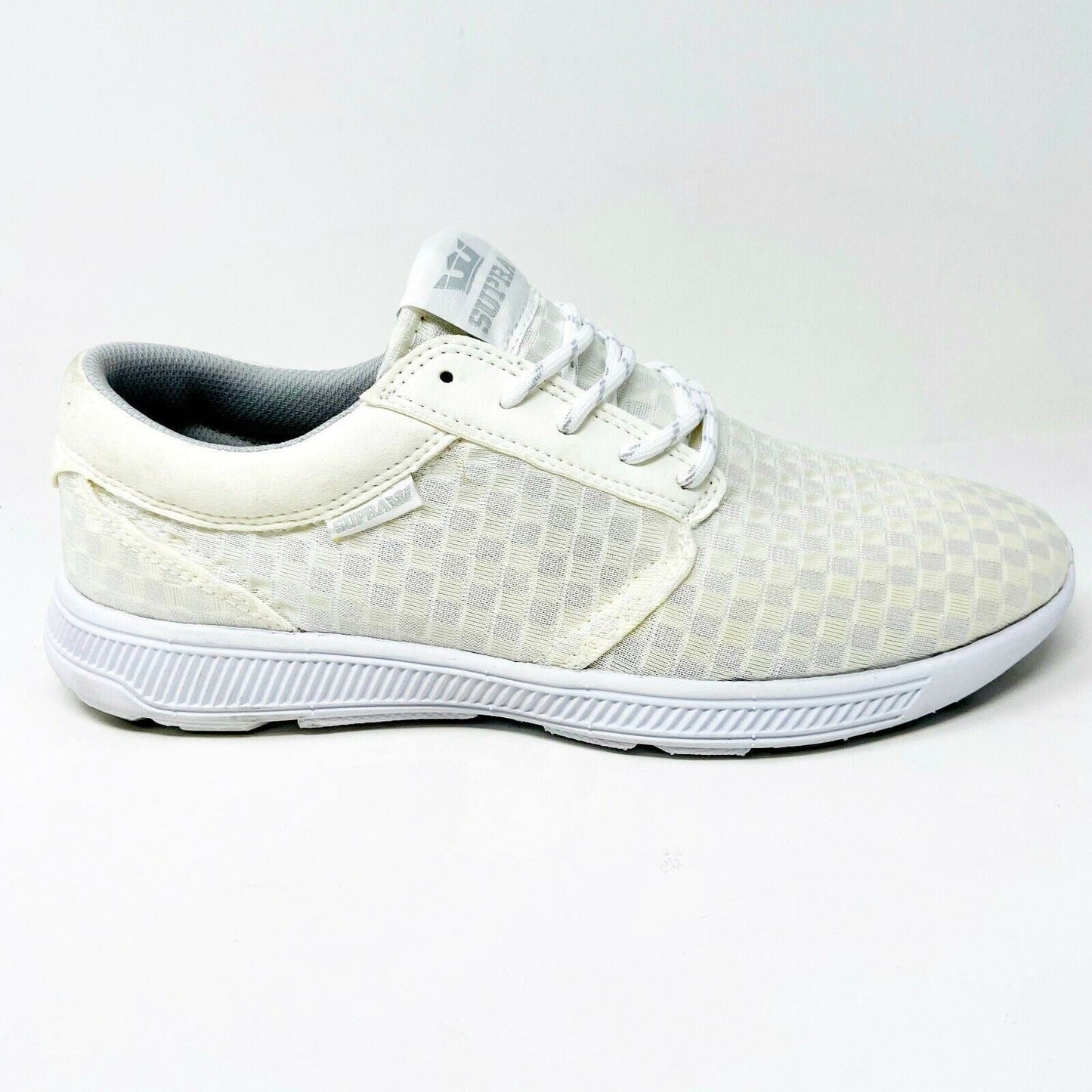 Supra Hammer Run White Mens Skateboard Shoes S55042
