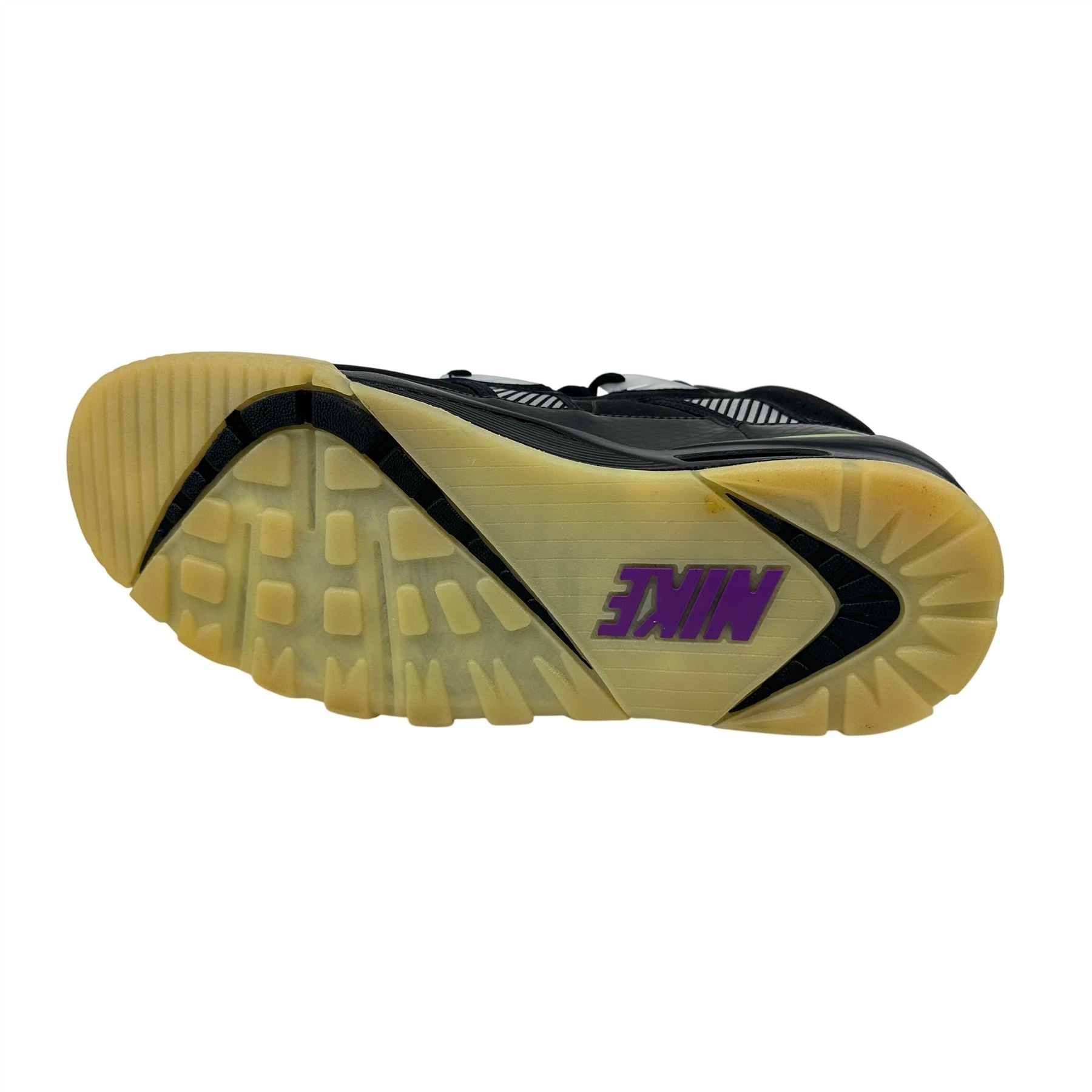 Nike Air Trainer SC High Black White Vivid Purple Mens Size 9.5 Sneaker