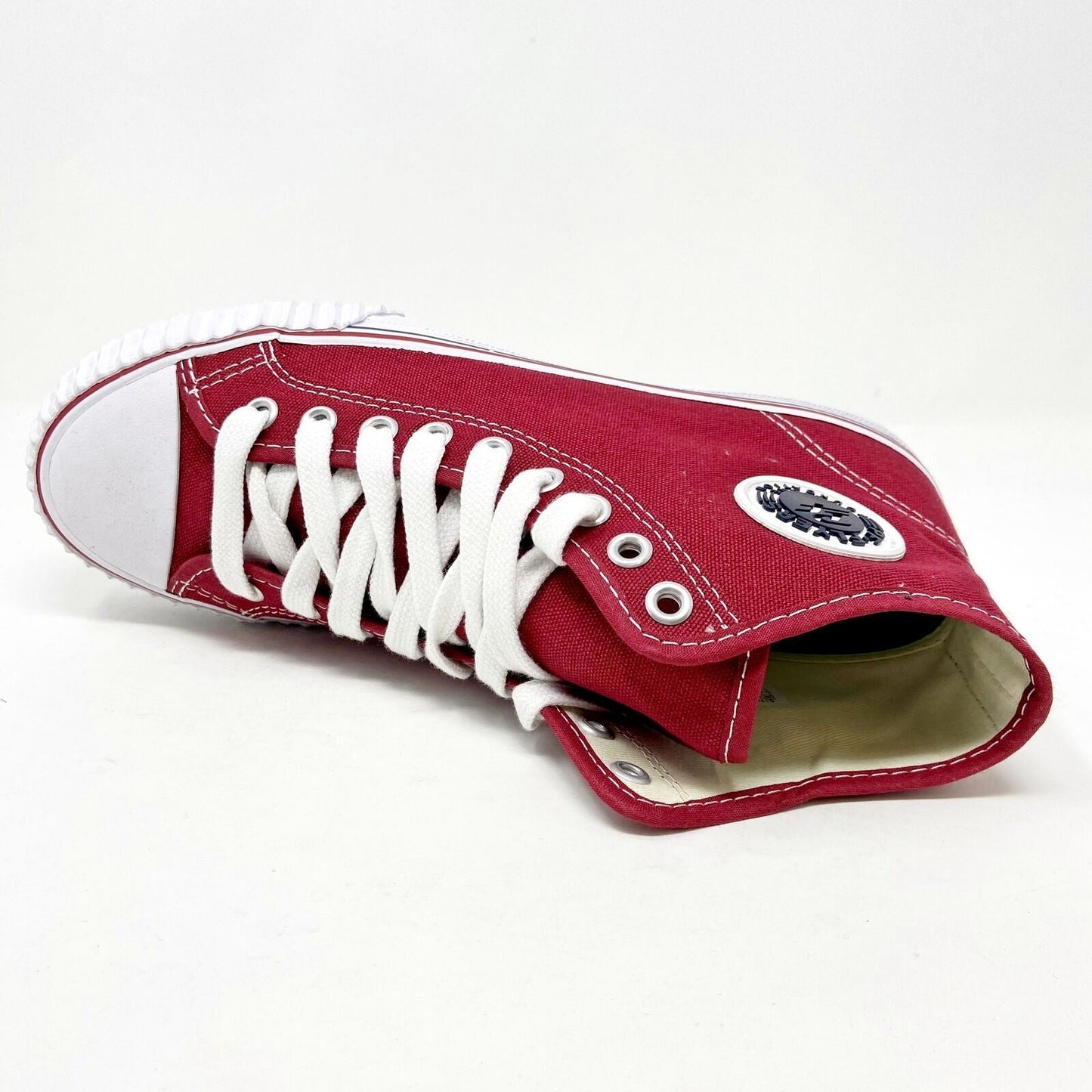 PF Flyers Center Hi Reiss FRC Red White Womens Retro Sneakers MC1001RD