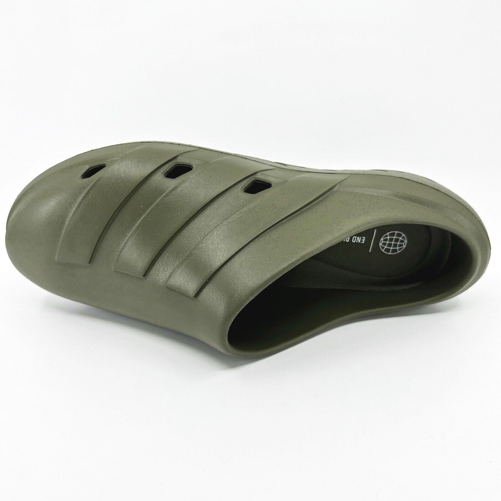 Adidas Adicane Clog Olive Green Mens Slip On Slides Outdoor Sandals HQ9917