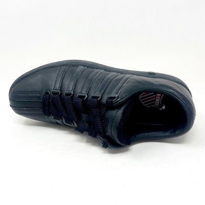 K-Swiss Classic Luxury Edition Triple Black Mens Casual Sneakers 0001002