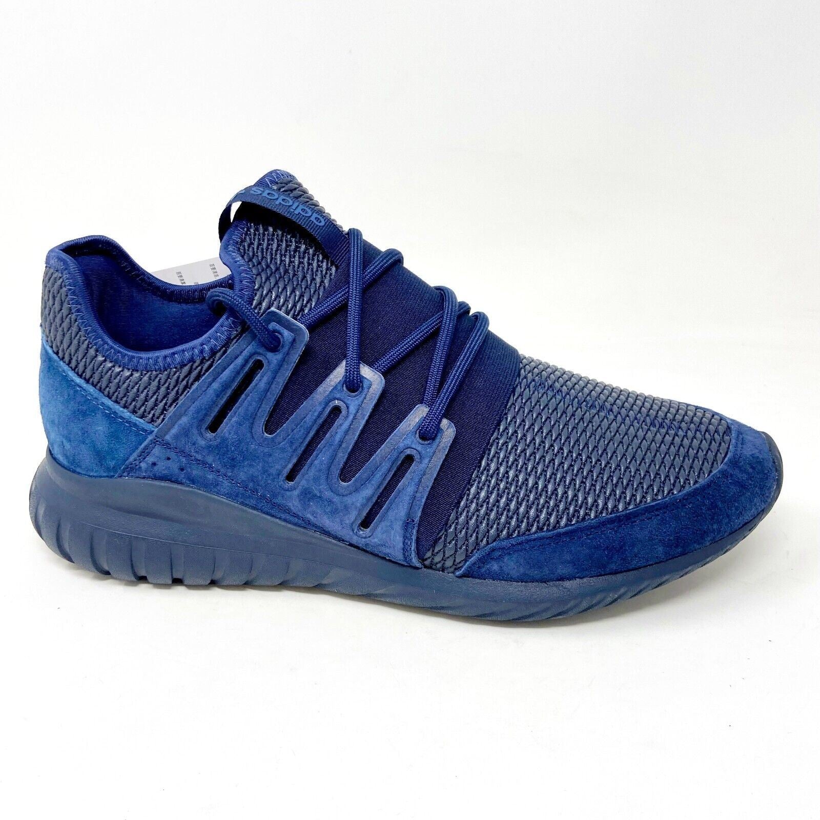 Adidas Originals Tubular Radial Navy Blue Mens Trainers Running Shoes S76722