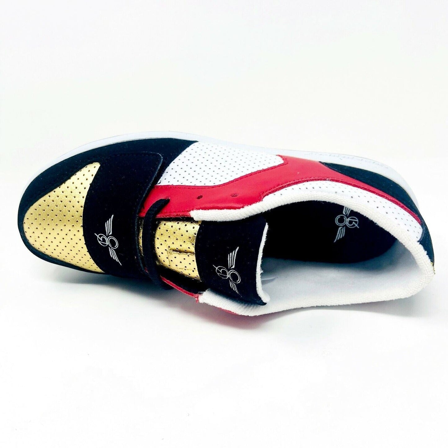 Creative Recreation Cesario Lo White Gold Red Black Youth Kids Sneakers