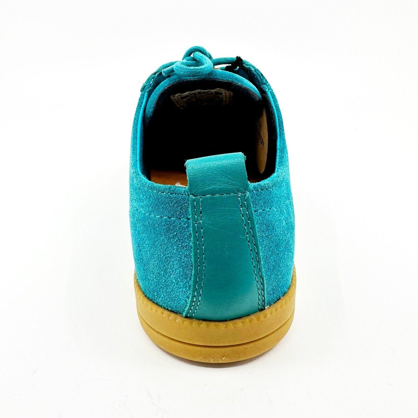 Clae Ellington Suede Teal Blue Gum Mens Size 7 Premium Sneakers
