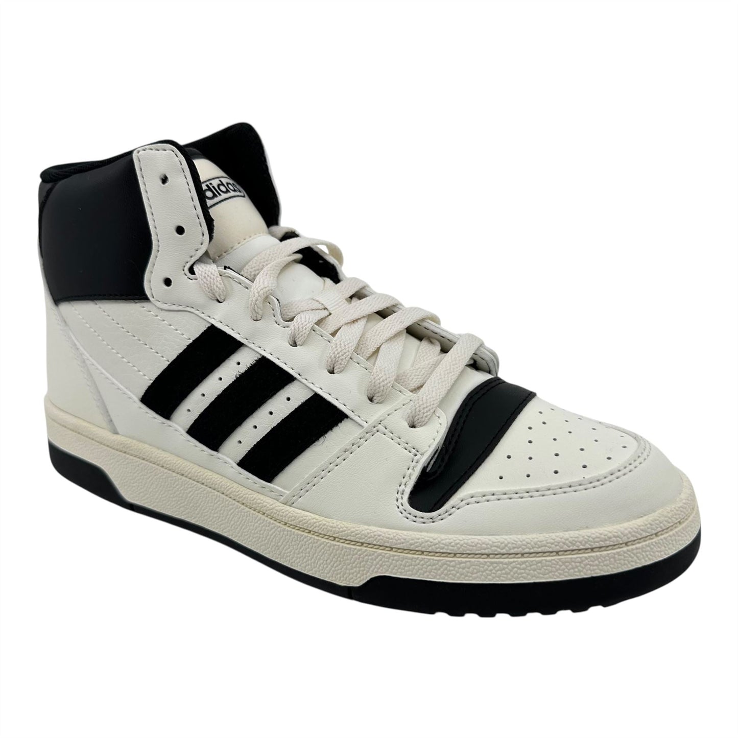 Adidas Break Start Mid Cloud White Core Black Womens Athletic Sneaker