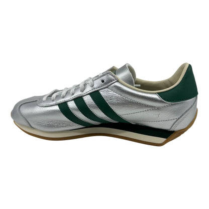 Adidas Country OG Silver Metallic Collegiate Green Womens Athletic Sneaker