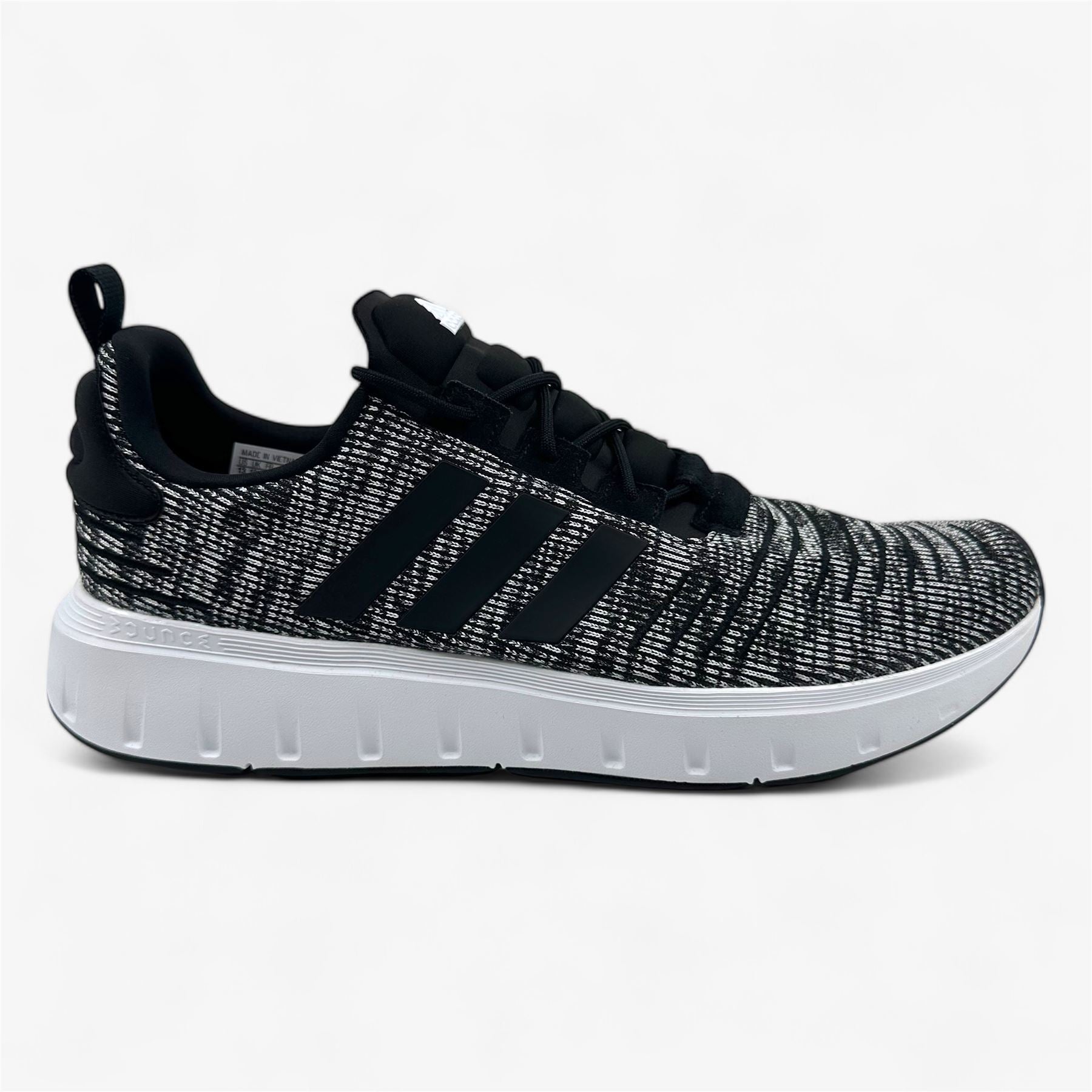 Adidas Swift Run 23 Oreo Black White Mens Size 13 Athletic Sneaker