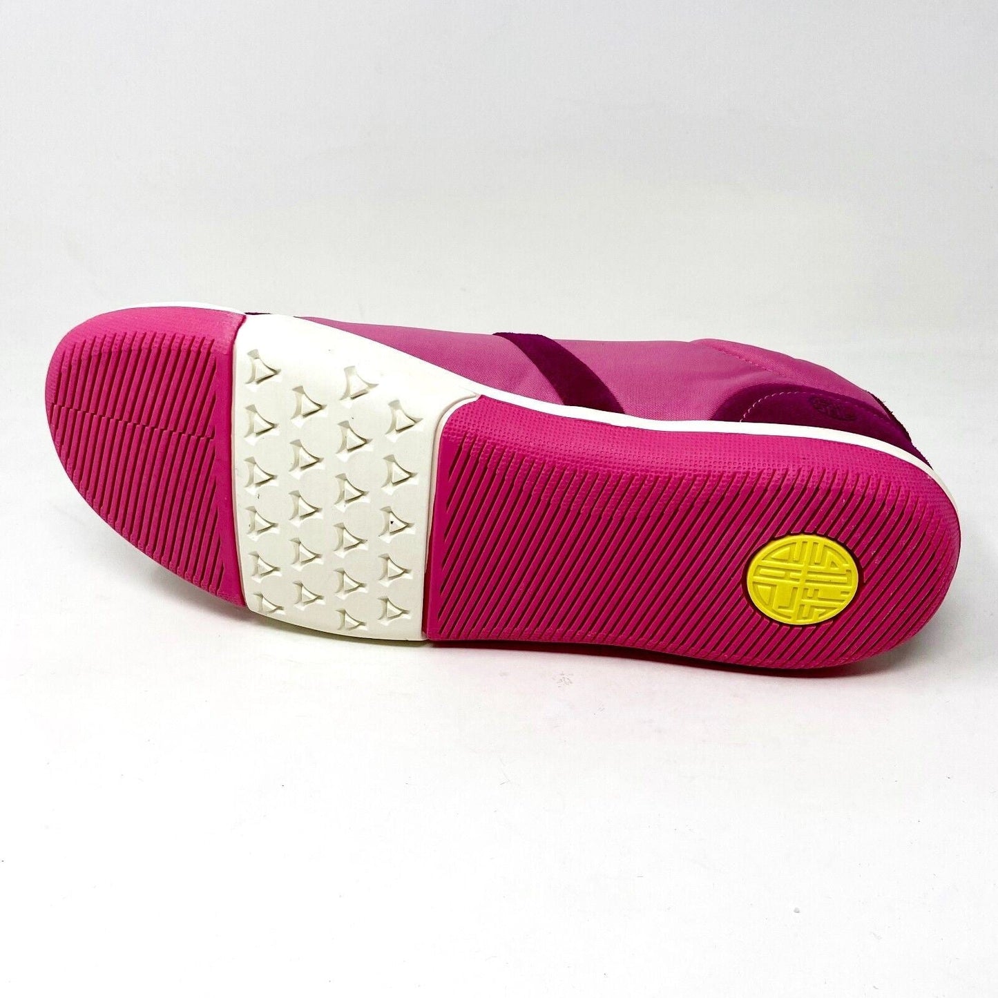 Plae Prospect Electric Fuchsia Pink Mens Suede Comfort Sneakers 553010 639