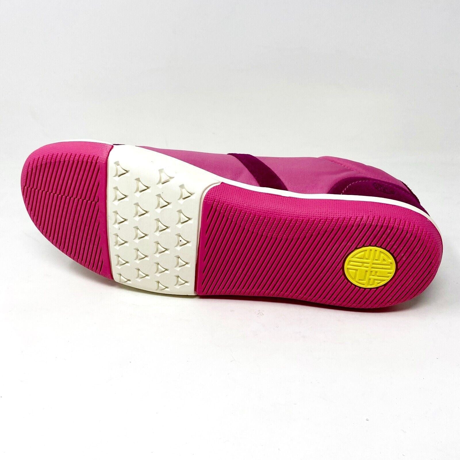 Plae Prospect Electric Fuchsia Pink Mens Suede Comfort Sneakers 553010 639
