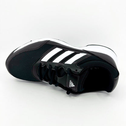 Adidas Tech Response 2.0 Black White Mens Wide Spike Golf Shoes EE9419