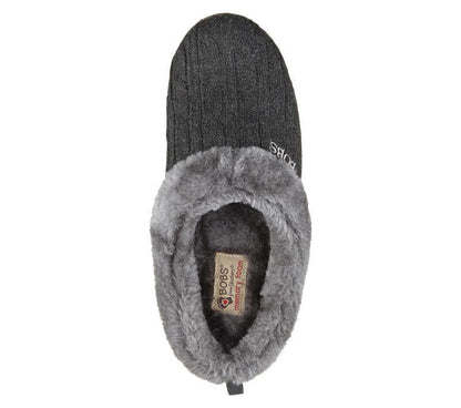 Womens Wide Fit Skechers Keepsakes Ice Angel Mule Slippers - Exclusive