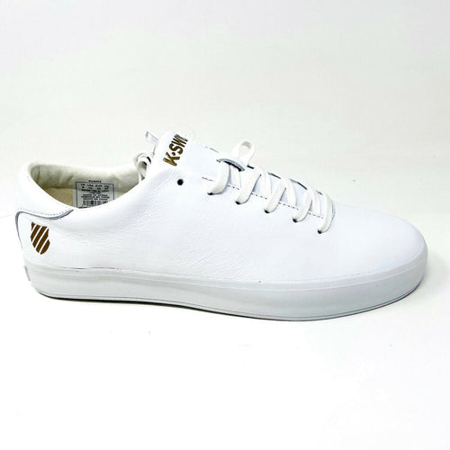 K-Swiss Court Pro Startup Self Belief White Womens Size 10 Leather 96729 162