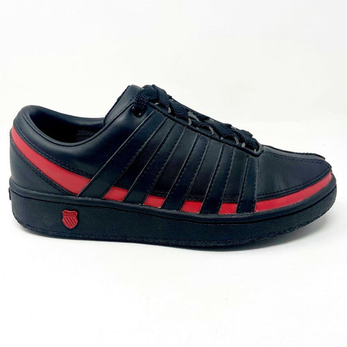 K-Swiss Ramli Black Red Child  Kids Casual Sneakers 8485004