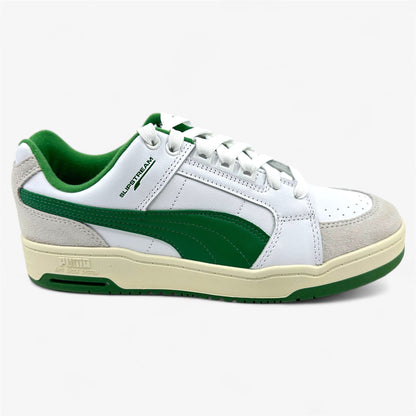 PUMA Slipstream Lo Retro White Amazon Green Mens Athletic Sneaker
